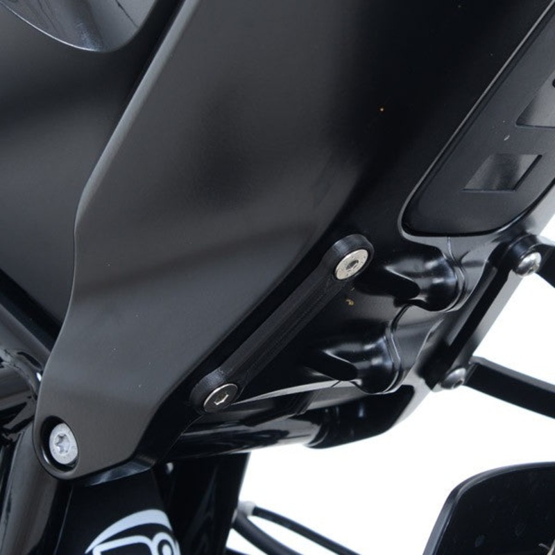Rear Foot Rest Blank Plate Husqvarna Vitpilen 701 18- R&G (BLP0086BK)