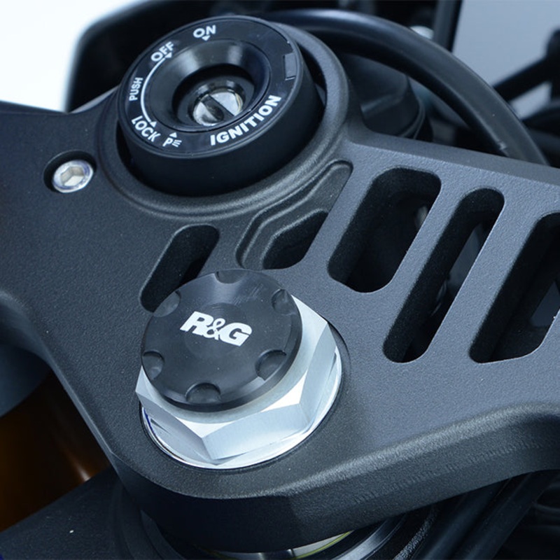 Top Yoke Plug Insert Kawasaki Ninja 400 2018 R&G (YTI0012BK)