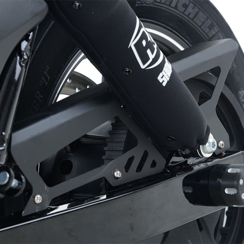 Belt Guard Upper H/D Street 500/750 Black R&G (BG0001BK)