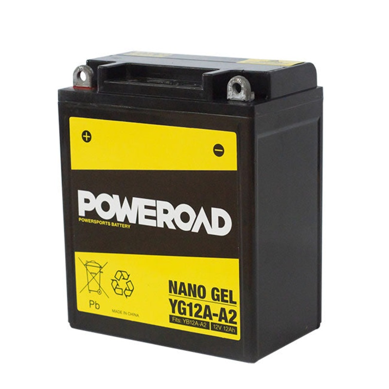 YG12A-A2 Non-DG Nano Gel Battery Poweroad. Alt: CYG12AA (CYG12AA2)