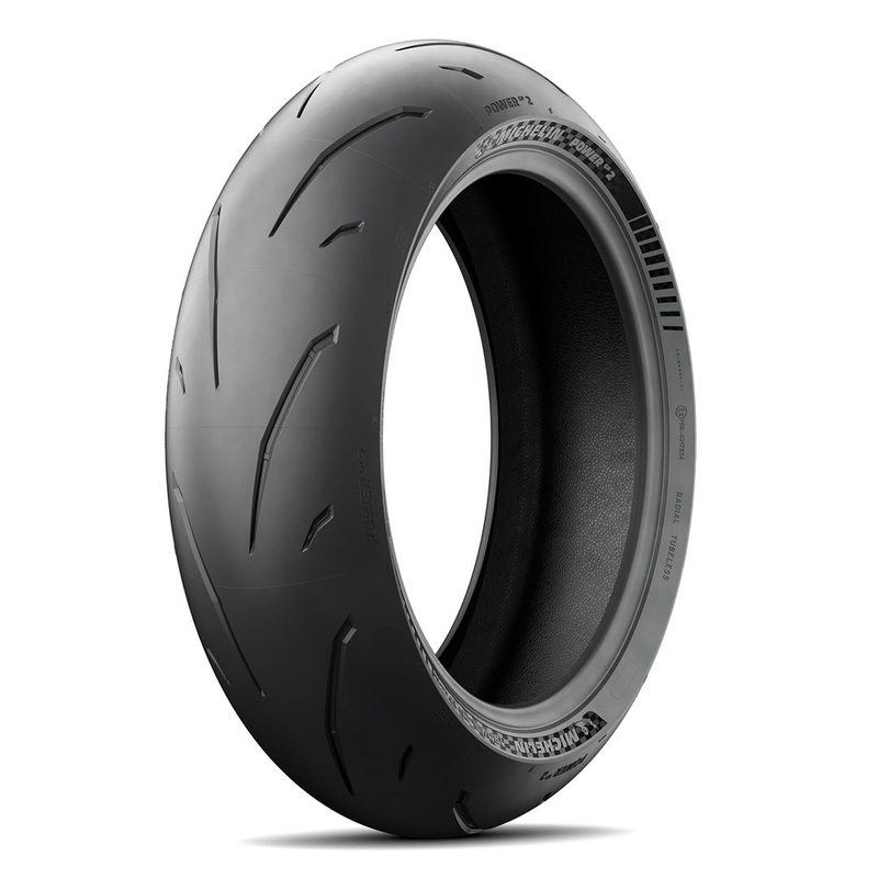 *190/50-17 ZR Radial 73W Power GP2 Tyre TL Rear Michelin (M1719050PGP2R)