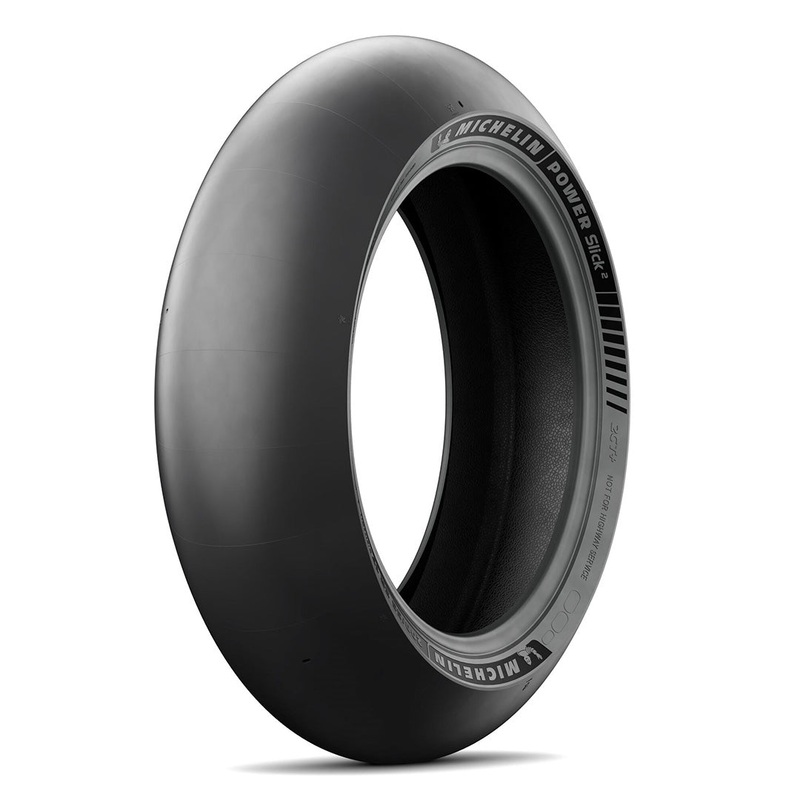 200/55-17 ZR Radial 78W Power Slick 2 Tyre NHS TL Rear Michelin (M1720055PSLICK2R)