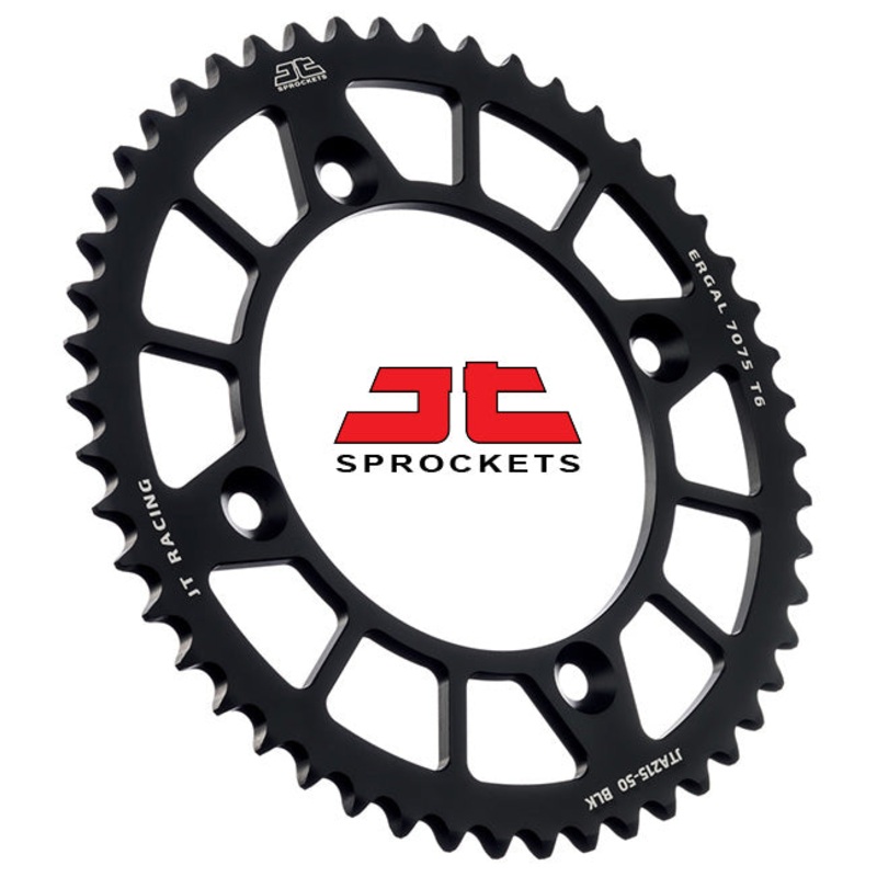 JT Sprockets RaceLite Rear Alloy T49 #428 Black JTA895.49BLK