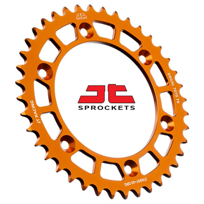 JT Sprockets RaceLite Rear Alloy T49 #428 Orange JTA895.49ORG