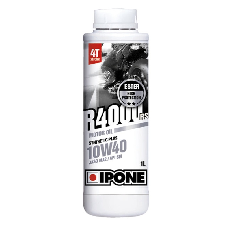 1L 10W40 R4000 RS Semi Synthetic Plus Ester Oil IPONE (800028)