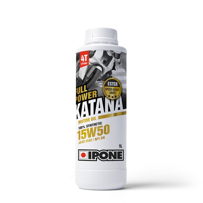 1L 15W50 Full Power Katana 100% Synthetic Oil IPONE (800356)