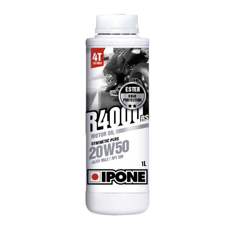 1L 20W50 R4000 RS Semi Synthetic Plus Ester Oil IPONE (800043)