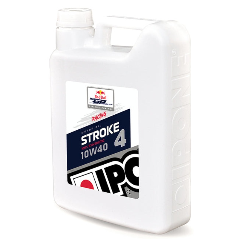 4L 10W40 Stroke 4 Racing 100% Syn Ester Oil IPONE. Supersede 801004 (800847)