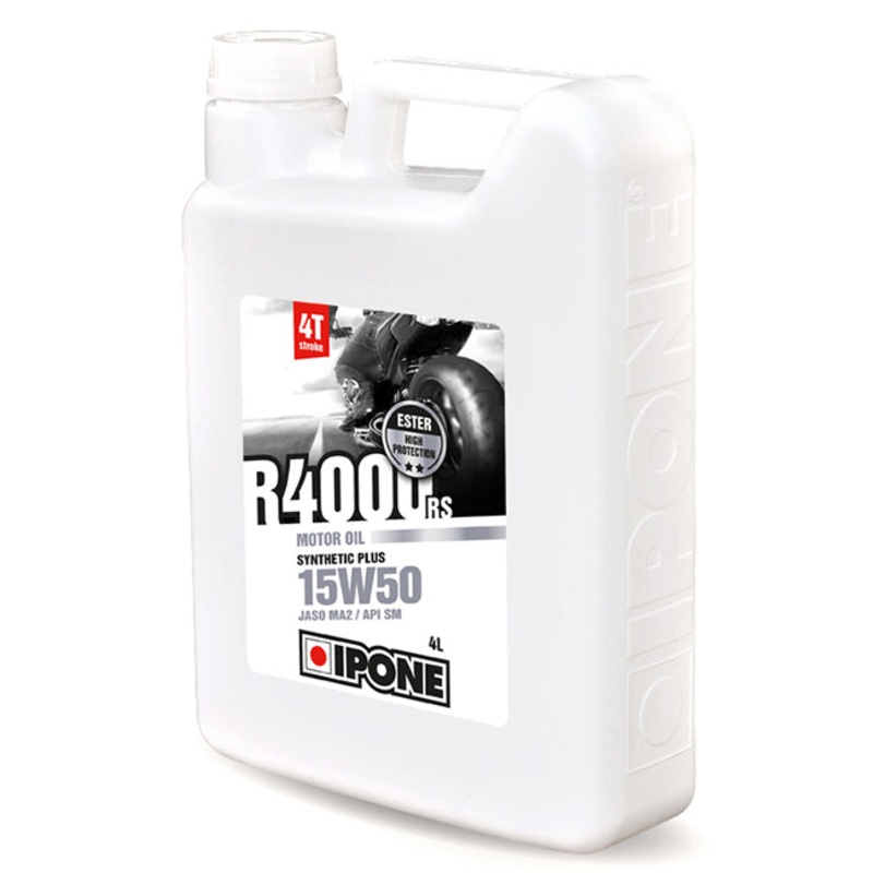 4L 15W50 R4000 RS Semi Synthetic Plus Ester Oil IPONE (800370)