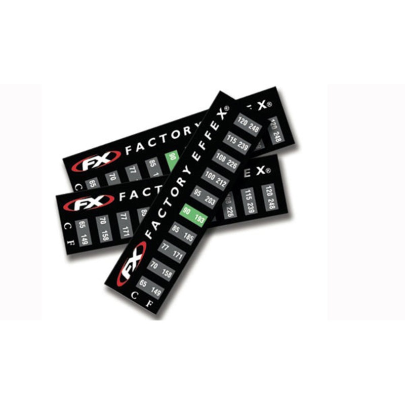 FACTORY EFFEX Motorbike Temperature Sticker
