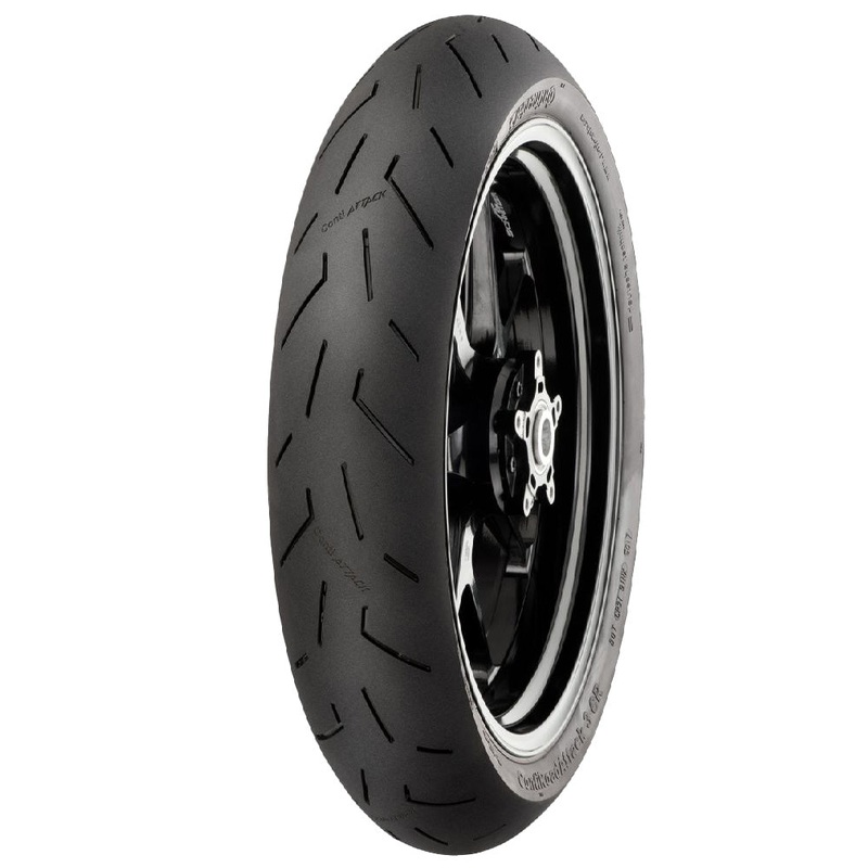 100/90-18 56V RoadAttack 3 Classic Racing Tyre TL Front Continental (C1810090CRA3CR)