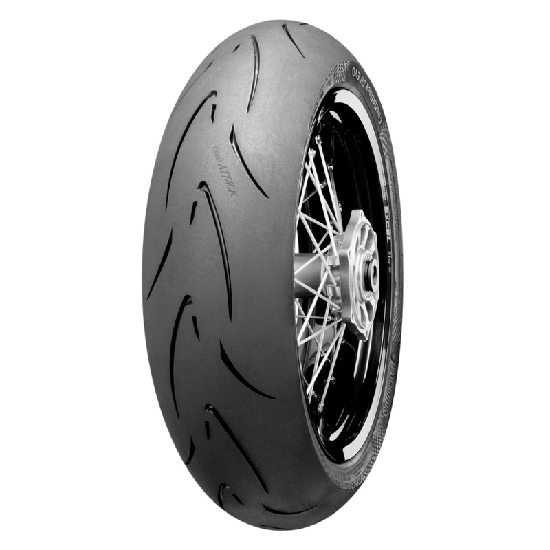 *140/70-17 R 66H ContiAttackSM EVO Tyre TL Rear Continental (C1714070SMEVO)