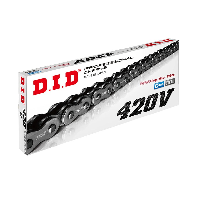 420V x 130RB O'Ring chain w/ RJ clip link DID (420V130)