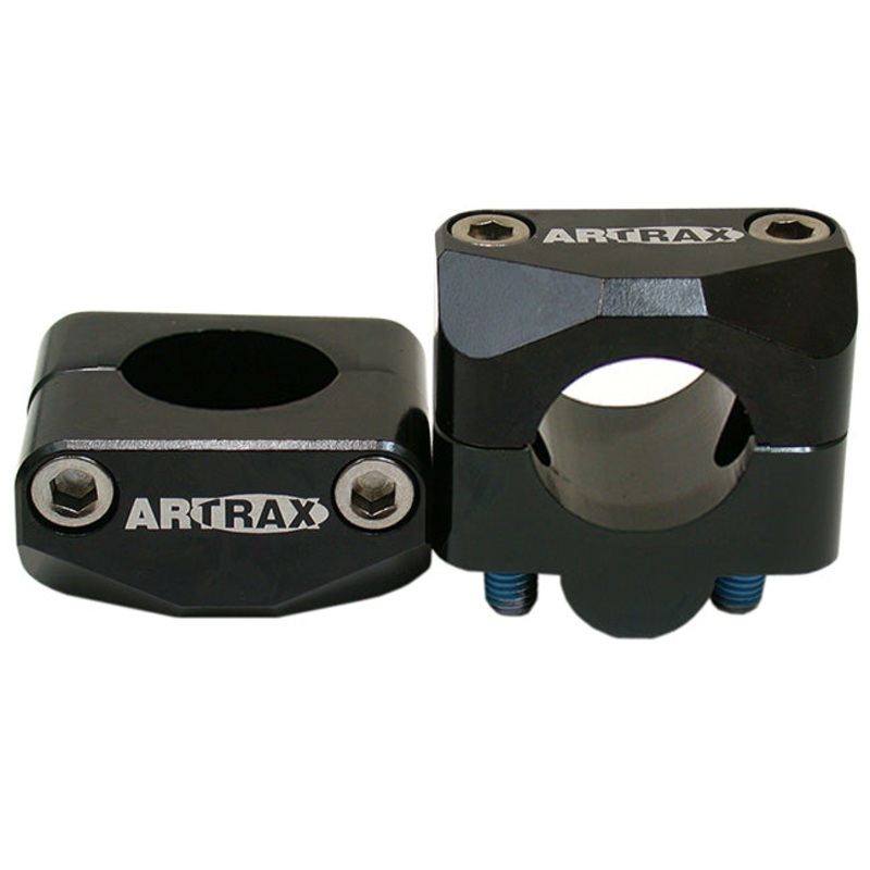 20mm risers std to fatbar black Artrax (BM01B)