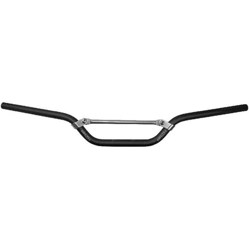 22.2mm Alloy Handlebars CR Low AL6061 Black Artrax (SH02B)