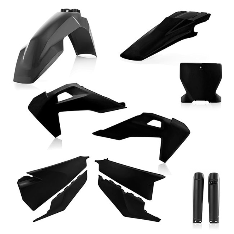 Full Plastic Kit Black Husqvarna Acerbis (23481.090)
