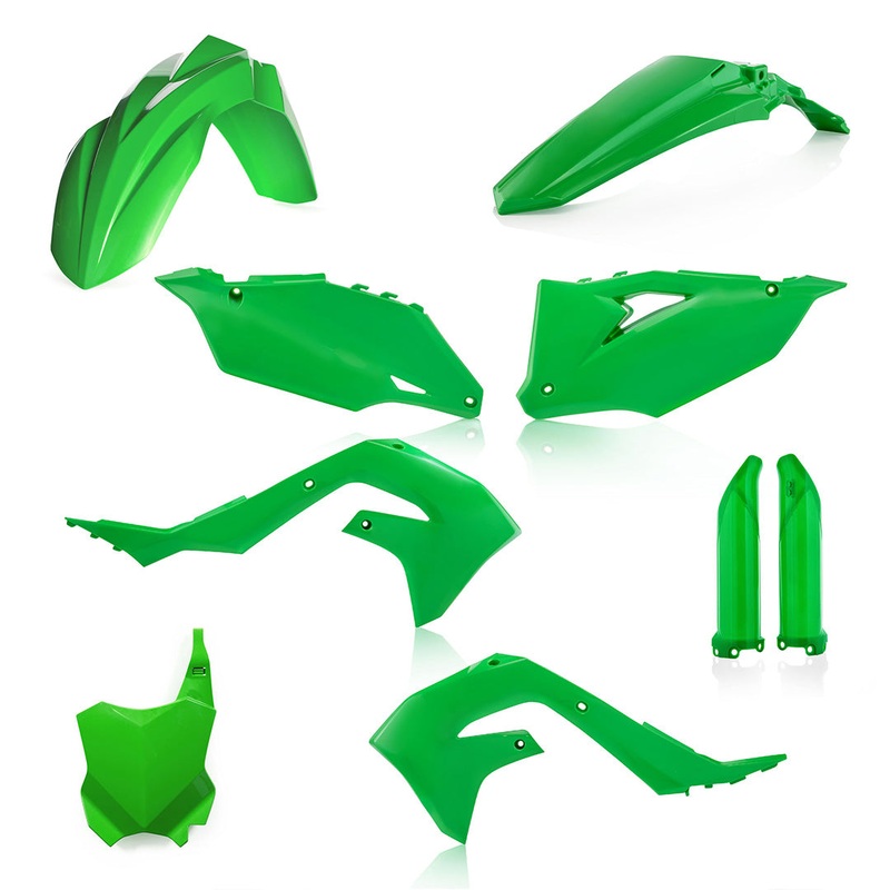 Full Plastic kit Green KX450F 19-23-KX250F/X 21-24 Acerbis (23649.130)