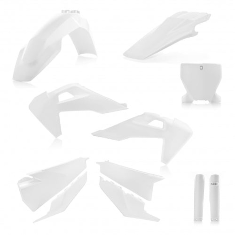 Full Plastic Kit White Husqvarna Acerbis (23481.030)