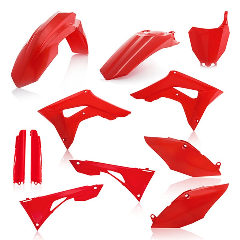 I Full Plastic kit Red CRF450R 19/20- CRF250R 19/21 Acerbis Indent (23615.110)