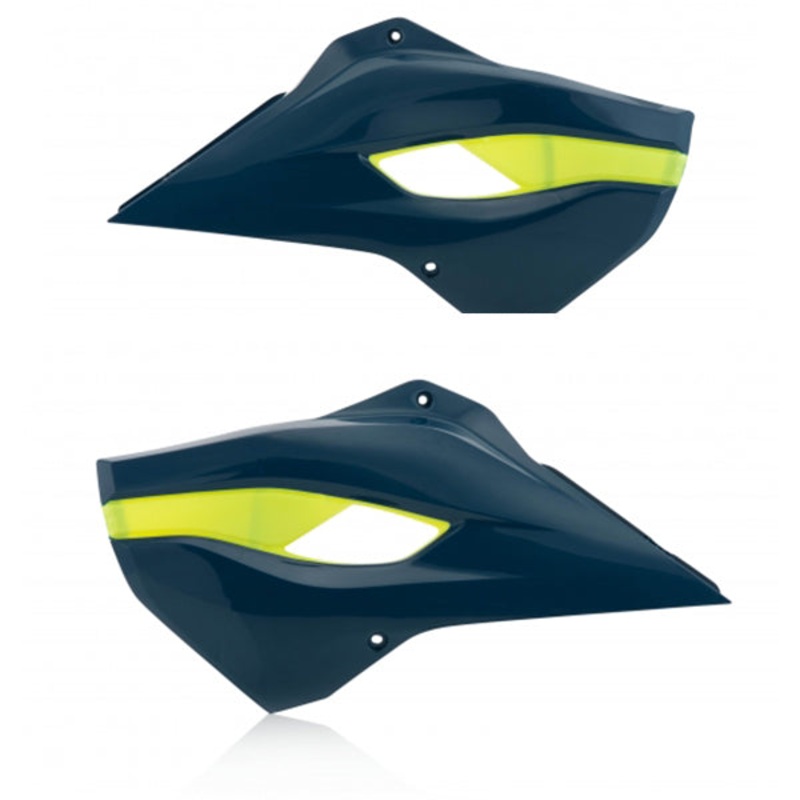 Radiator Scoops Blue/Yellow Husqvarna 14/16 Acerbis (17698.248)