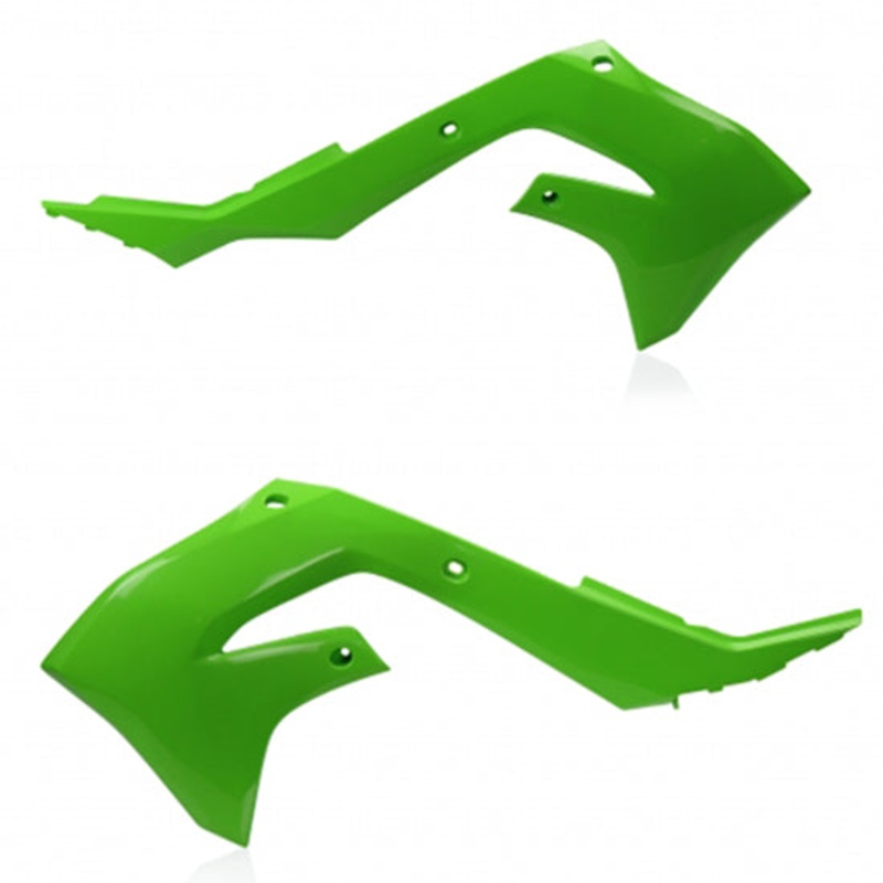 Radiator Scoops Green KX450F/X 19-23-KX250F/X 21-24 Acerbis (23650.130)