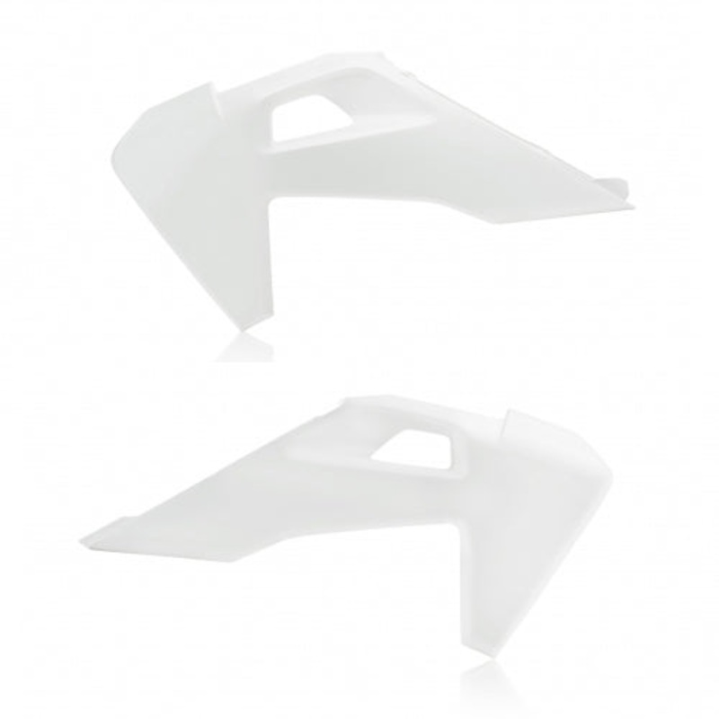 Radiator Scoops White Husqvarna Acerbis (23522.030)