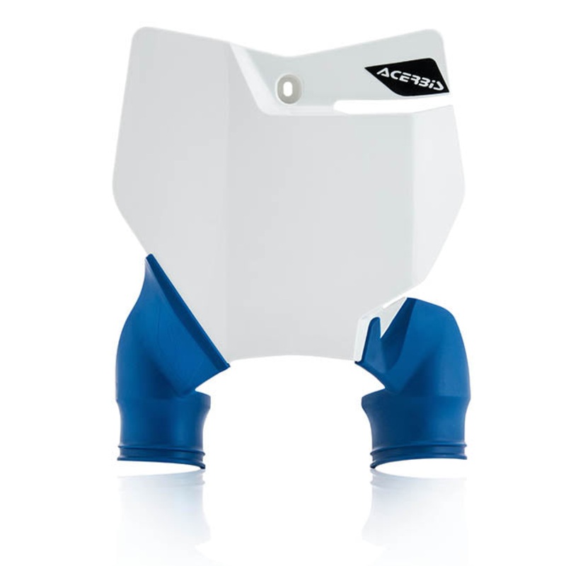 *Raptor Fr No. Plate White/Blue KTM/Husqvarna Acerbis (22313.232)