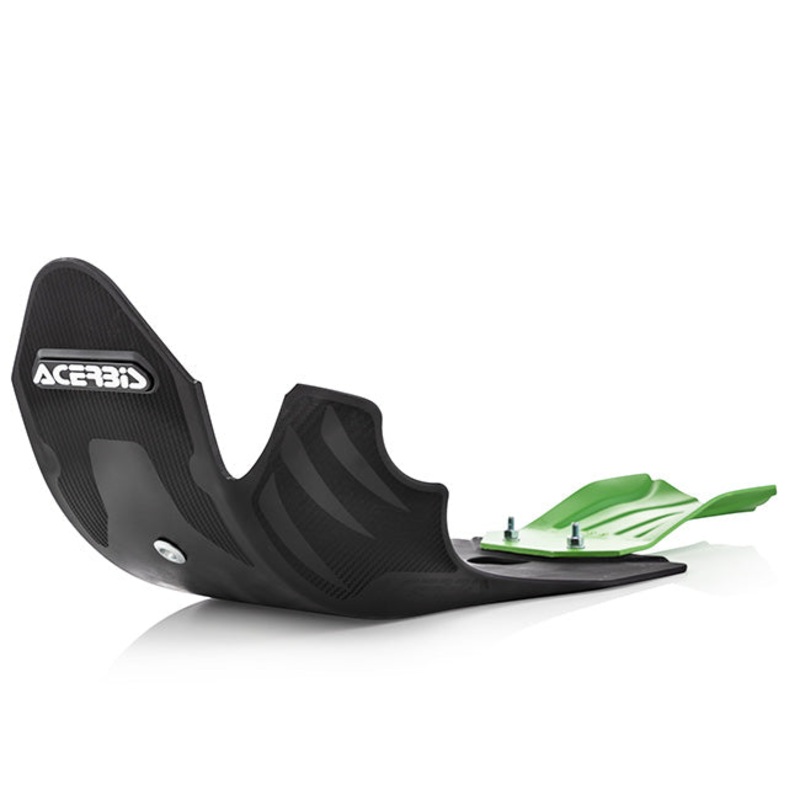 Skid Plate Black/Green KX 250/300/450 F/X 19-24 Acerbis (23701.325)