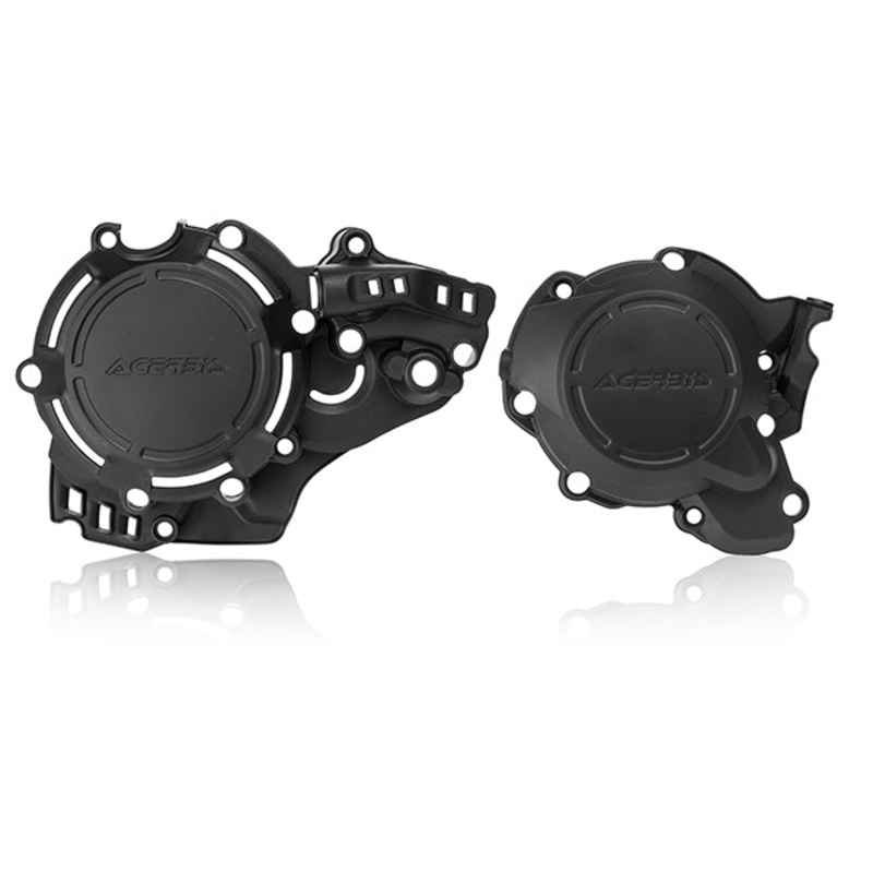 X-Power Engine Case Cover Kit Black KTM/Husqvarna Acerbis (23468.090)