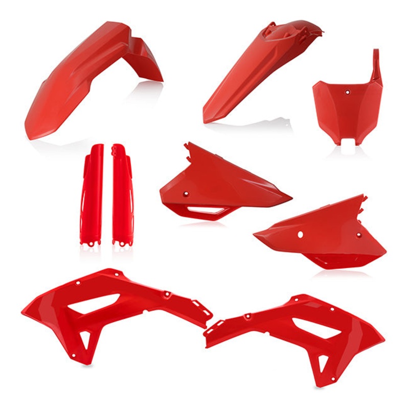 Full plastic kit CRF450RX 2021-23 250RX 22 Red Acerbis (24582.110)