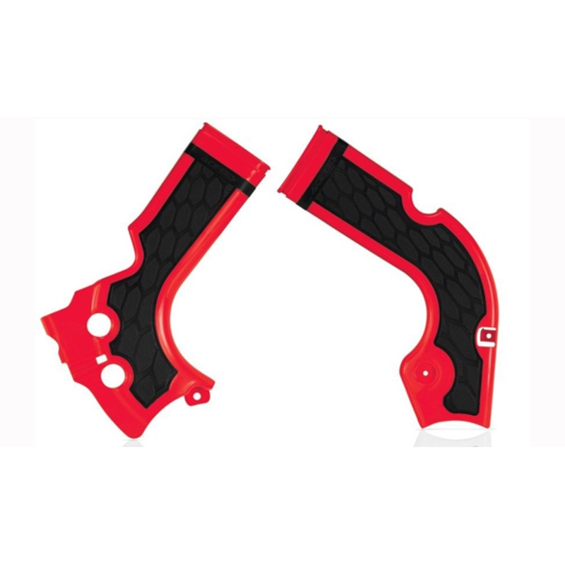X-Grip Frame Guards Red/Black CRF250/450R 14-17/13-16 Acerbis (17573.110)