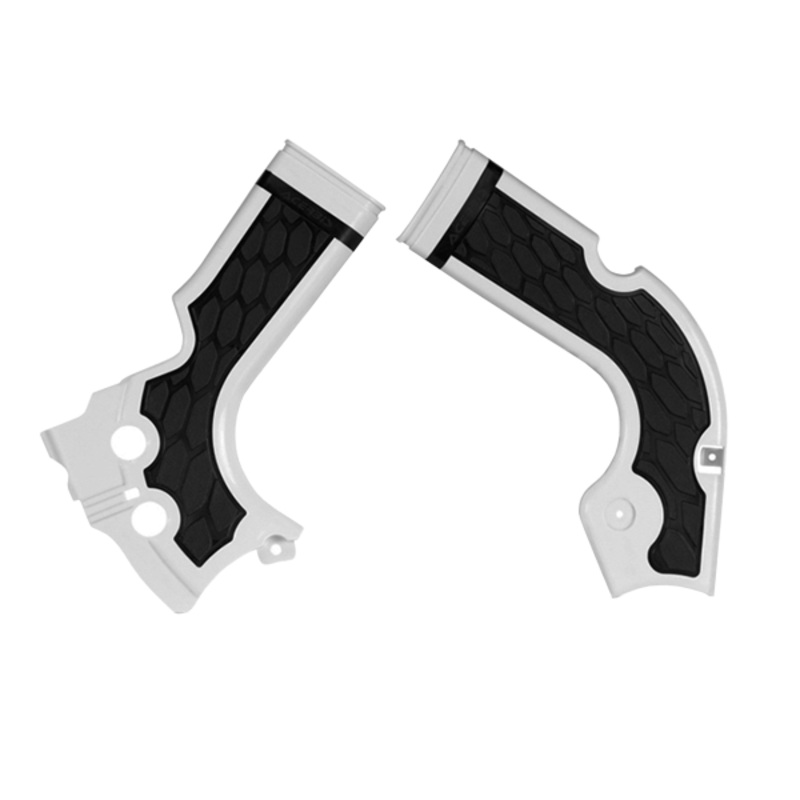*X-Grip Frame Guards White/Black CRF250/450R 14-17/13-16 Acerbis (17573.030)