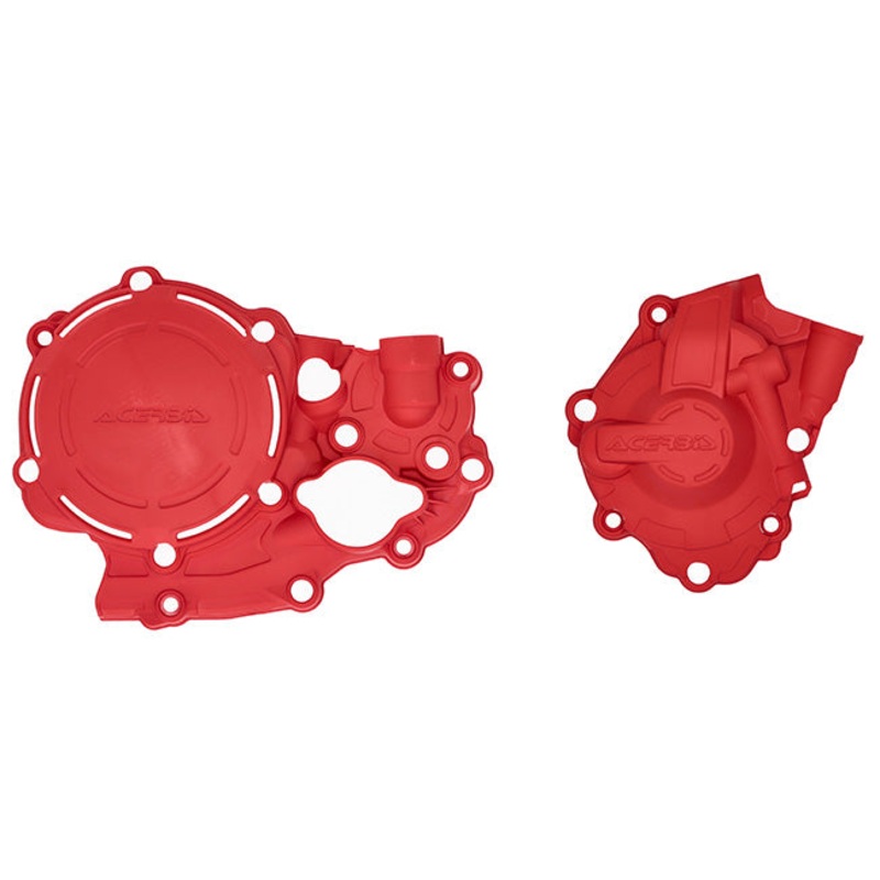 X-Power Engine Case Cover Kit Red CRF250R/RX-300RX 18-21 Acerbis (24435.110)