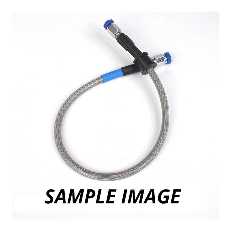 Whites Premade Brake Line - 1250mm - (Chrome)