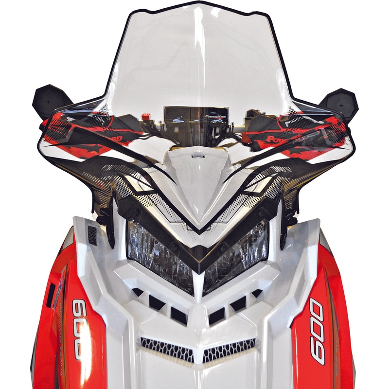 POWERMADD AXYS HIGH CLEAR WINDSHIELD 11640