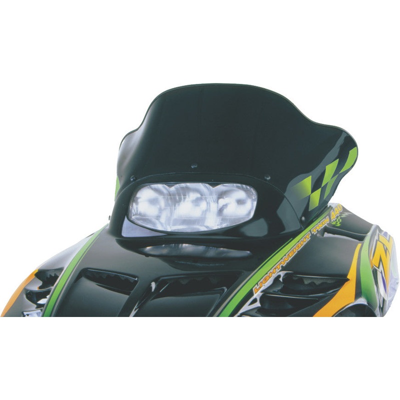 POWERMADD WS- COBRA BLK W/GRN FLG ALL ZR'S '98-00- 13.5" + 12220
