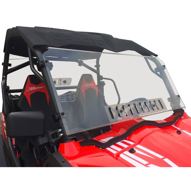 SPIKE FULL WINDSHIELD SNGL VENT CF MOTO Z-FORCE 77-3200