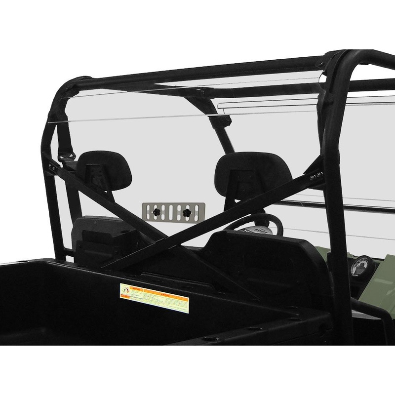 SPIKE REAR WINDSHIELD W/VENT POL 77-8210V-R