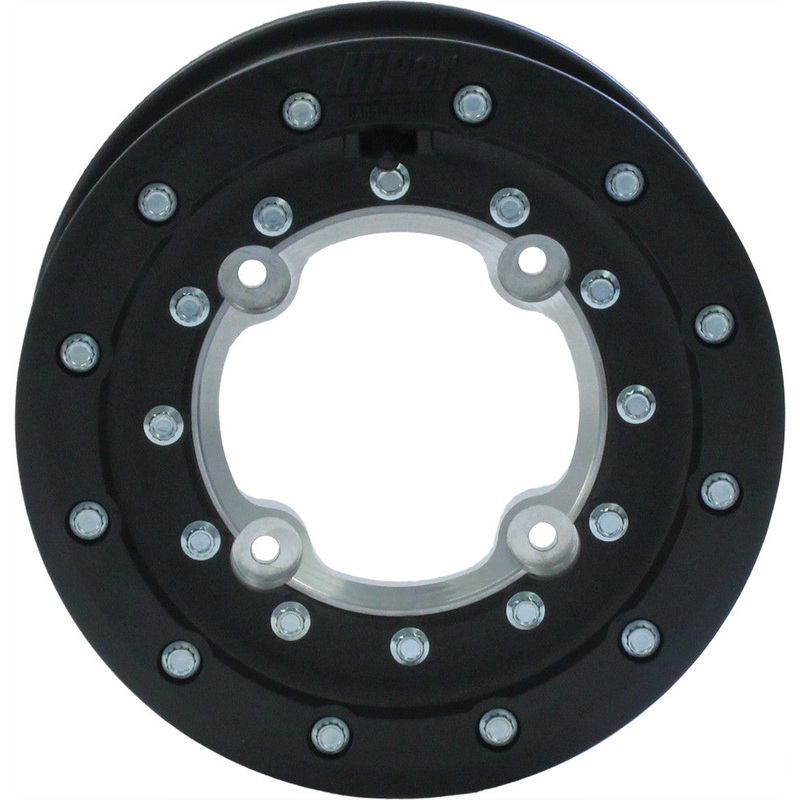HIPER TECH 3 9X8 SNGL LCK 4/110 & 4/115 WHEEL 4+5 0980-YHR-SBL-BK