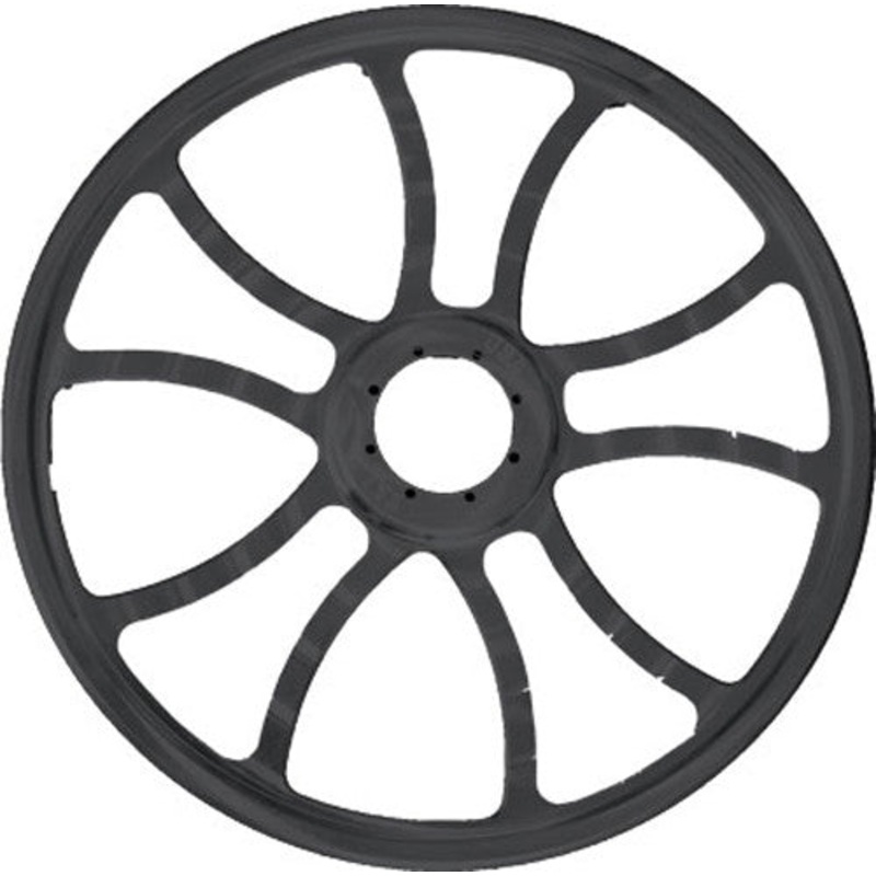 TKI LIMITED BILLET WHEEL BLACK 8" 404-4035-02