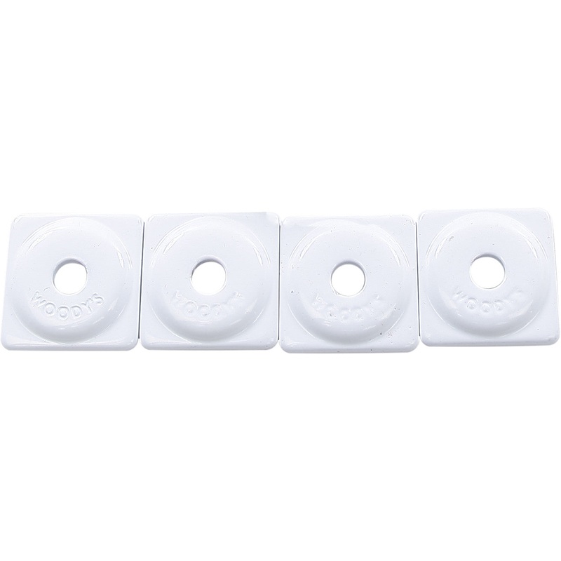 WOODYS SQUARE DIGGER SUPPORT PLATE WHITE ASW2-3815-48