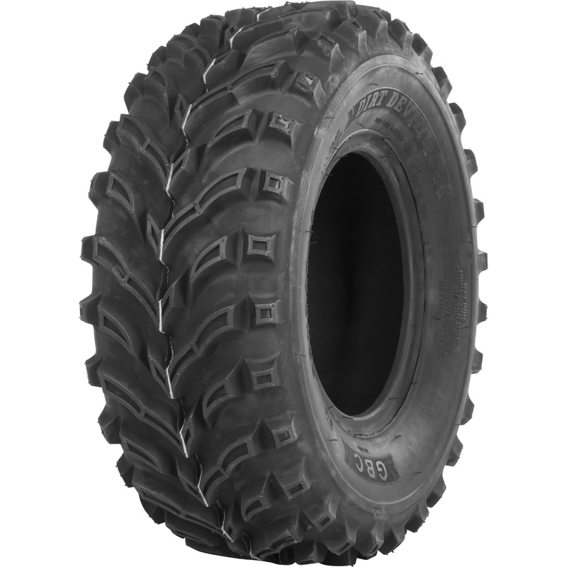 GBC TIRE DIRT DEVIL X/T F/R 26X10-12 BIAS LR-460LBS AR1201