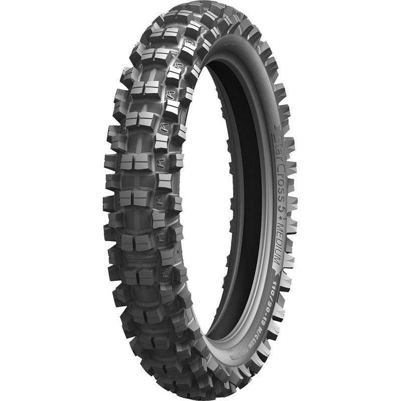 MICHELIN TIRE STARCROSS-5 MEDIUM REAR 120/90-18 65M BIAS TT 13021