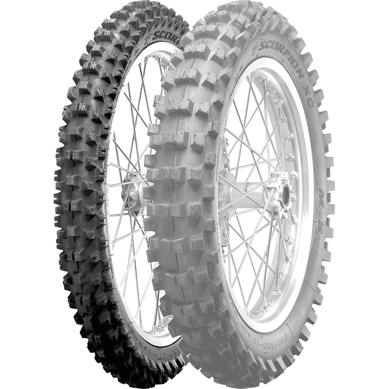 PIRELLI TIRE XC MID SOFT FRONT 80/100-21 51R BIAS TT 3888600