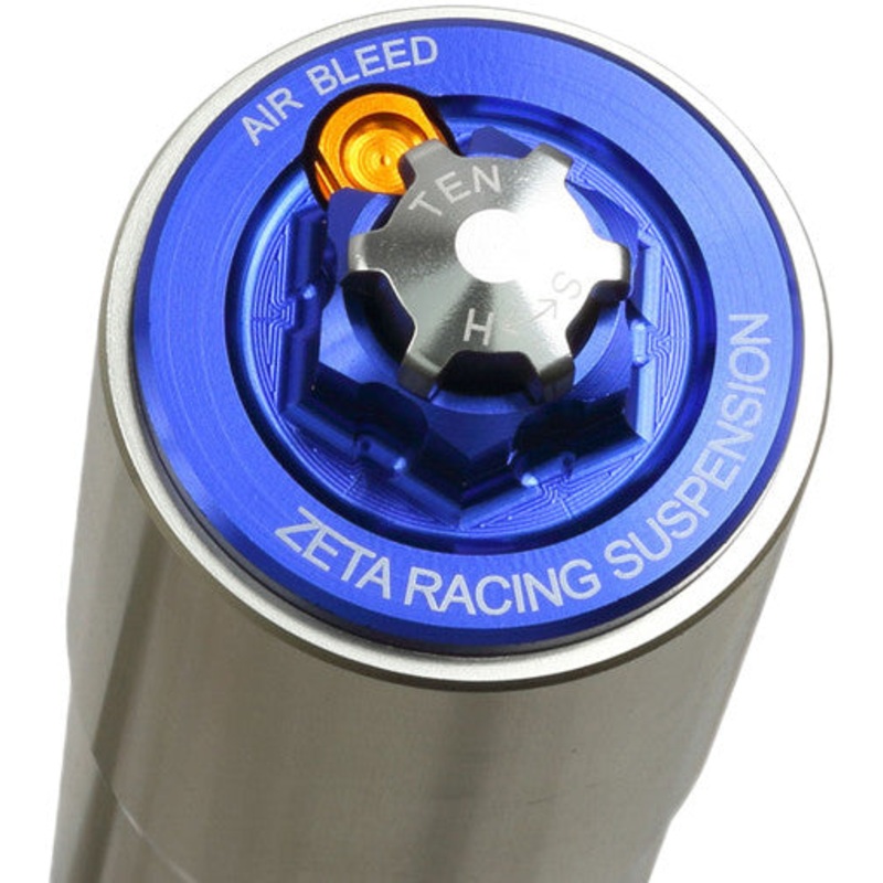 ZETA FRONT FORK TOP CAP BLUE ZE56-10056