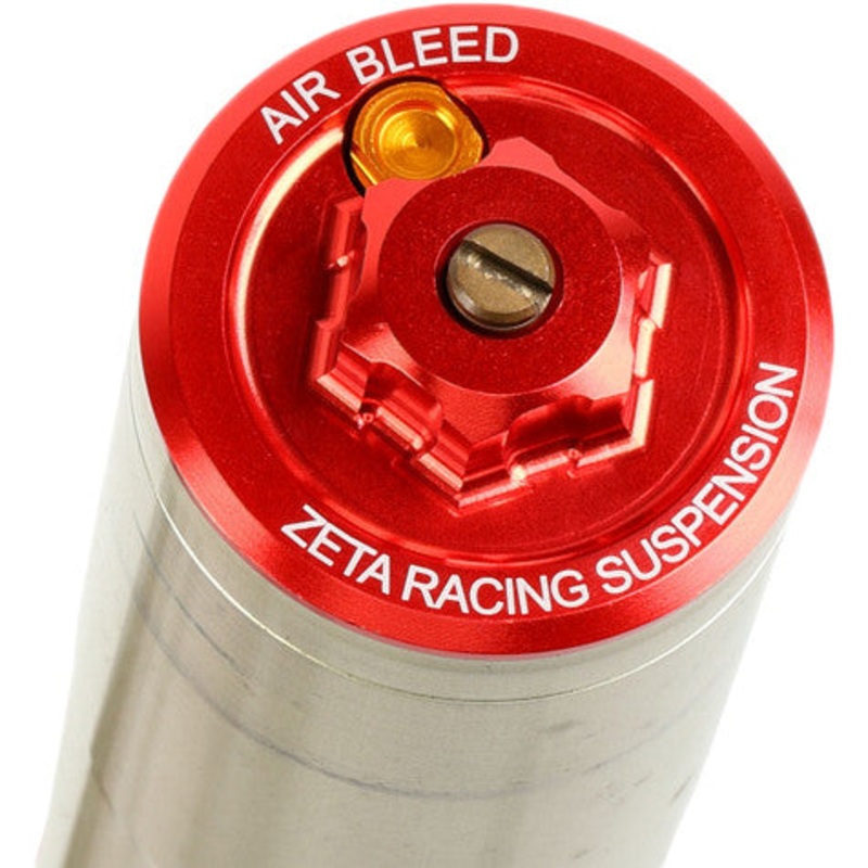 ZETA FRONT FORK TOP CAP RED ZE56-10042