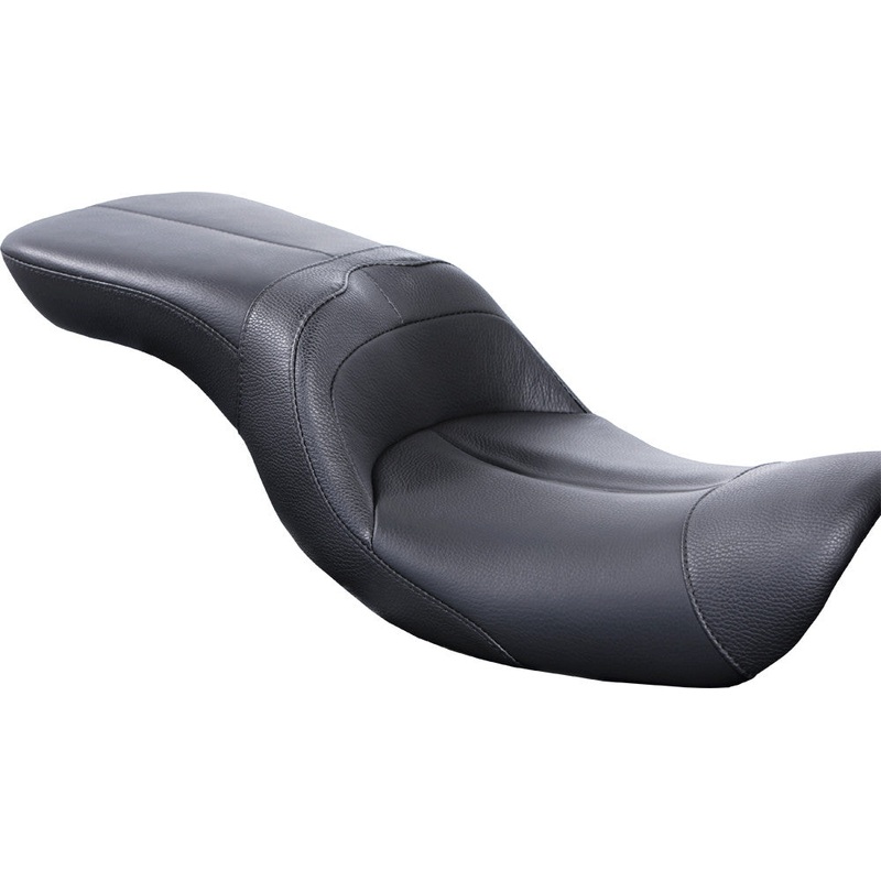 DANNY GRAY LOW IST 2-UP LEATHER SEAT DYNA MODELS FA-DGE-0291