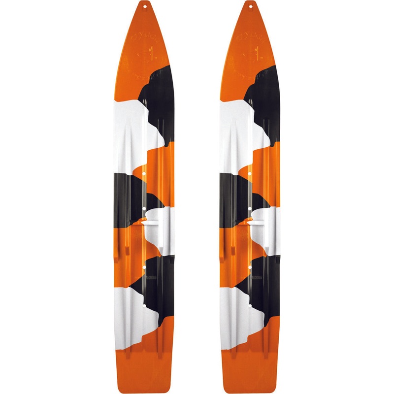 SLYDOG PR/ SLY DOG POWDERHOUND SKI 7" CAMO ORANGE/BLACK/WHITE PH7URCORGBLKWHT