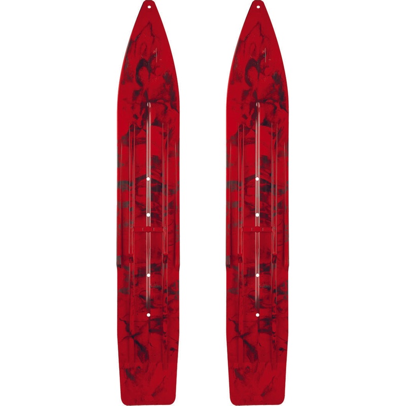 SLYDOG PR/ SLY DOG POWDERHOUND SKI 7" SWIRL BLACK/RED PH7SWRBLKRED