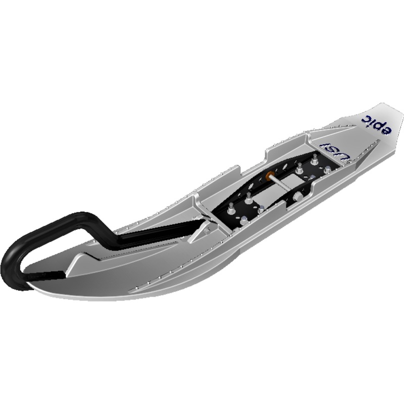 USI SKIS EPIC 1.0 SKI KIT WHITE EPIC10-WHITE-KIT